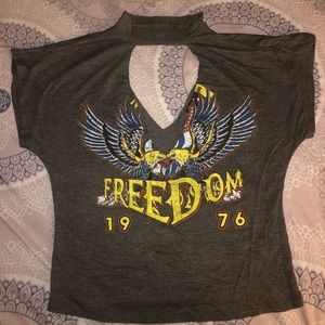 “Freedom” Fashion Nova shirt.